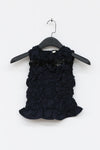 SHUSHUTONG sleeveless top aw21to04 dark blue